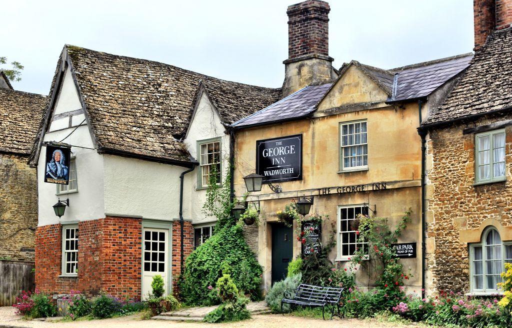 The George Inn - Lacock Buitenkant foto